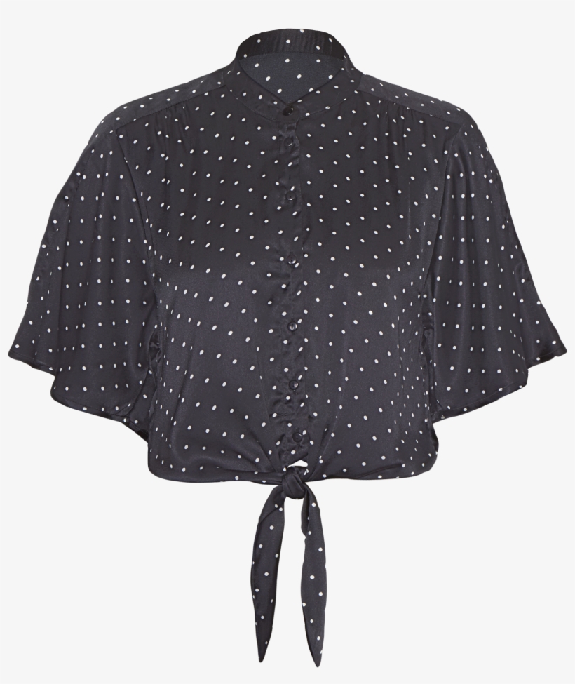 Polka Dot Winter Fashion - Polka Dot, transparent png #9824071