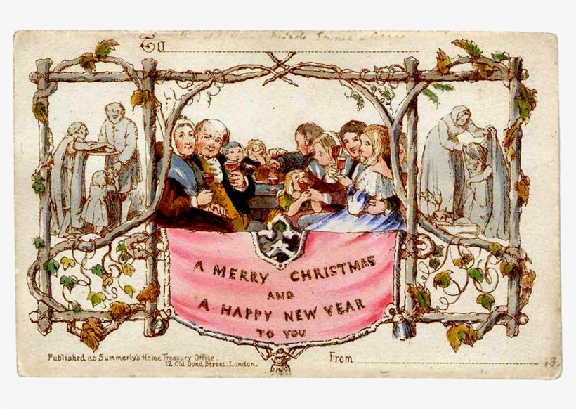 Greetings - Nativity Vintage Merry Christmas, transparent png #9824328