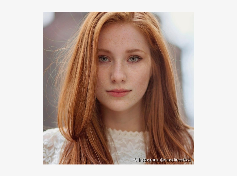 Blonde Hair And Freckles - Madeline Ford, transparent png #9824520