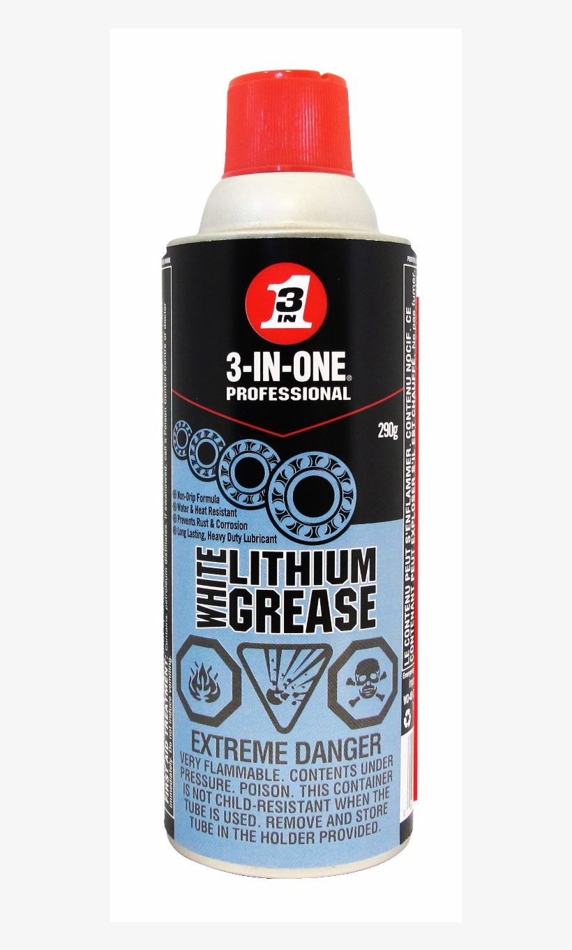 3 In One Pro White Litium Grease - White Lithium Grease Canadian Tire, transparent png #9825220