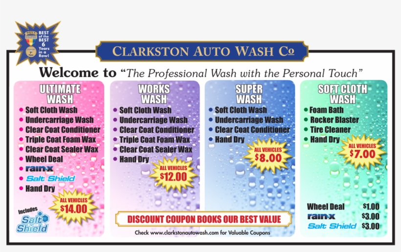 Clarkston Auto Wash Best Services In Clarkston, Michigan - Tobacco Box, transparent png #9825567