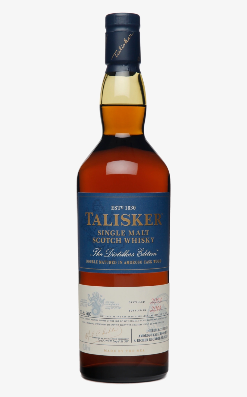 Talisker Single Malt Double Matured, transparent png #9825821