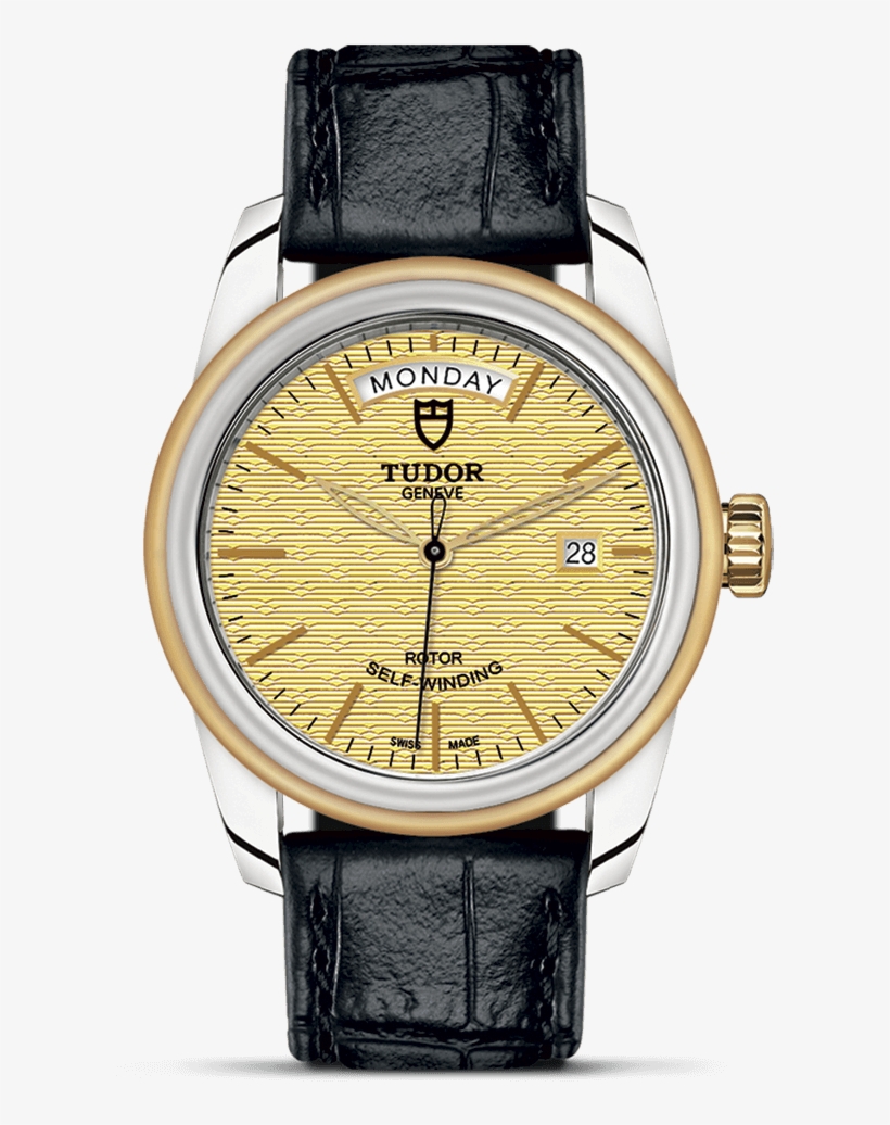 Tudor Glamour Date Day 39mm, transparent png #9826062