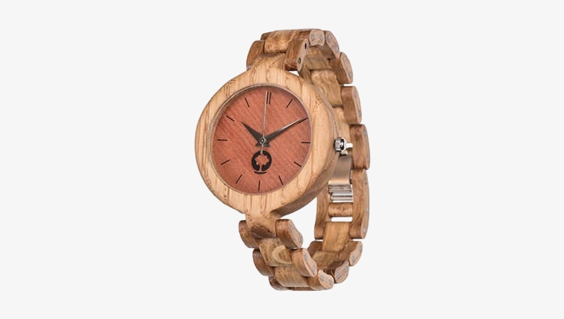 Glamour Series Oak - Drewniany Zegarek Damski Plantwear, transparent png #9826667
