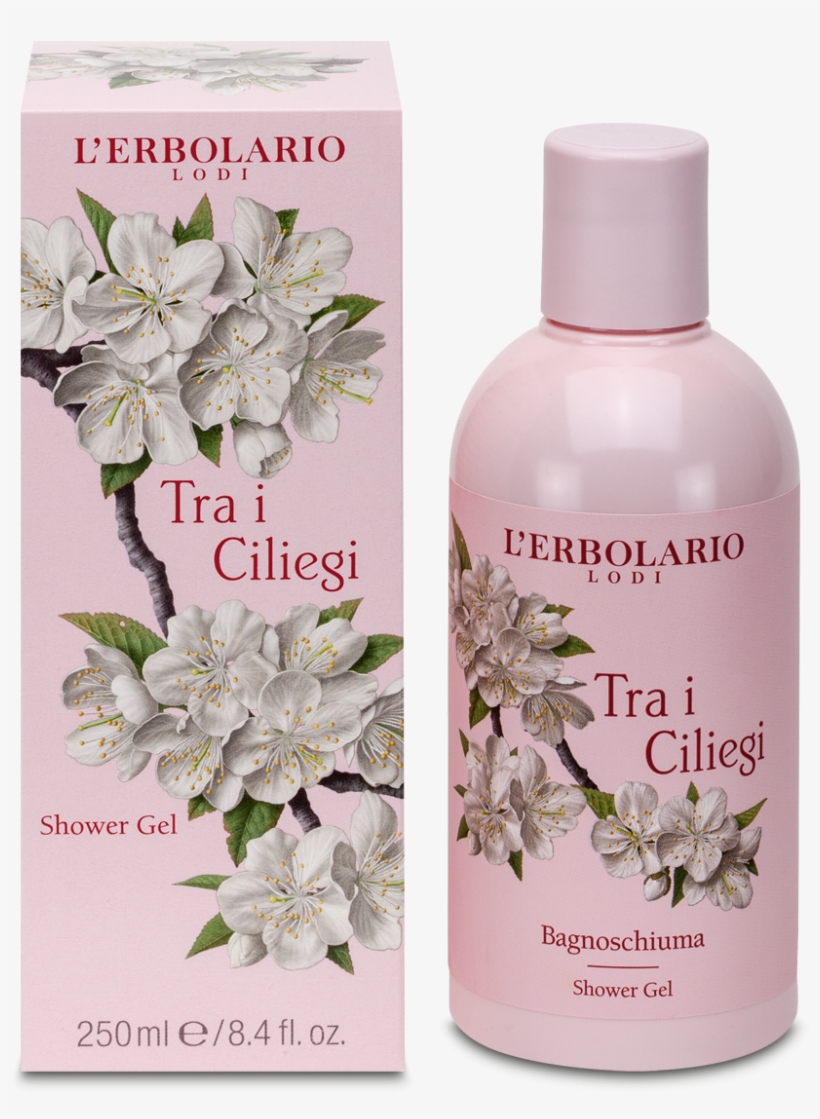 Details About L'erbolario Shower Gel Tra I Ciliegi - Lerbolario Cherry, transparent png #9827704