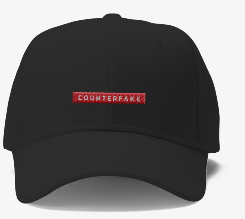 Counterfake Cap Black - Baseball Cap, transparent png #9827827