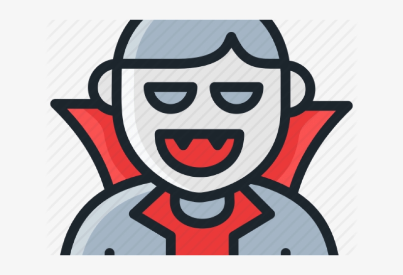 Vampire Clipart Horror - Cartoon, transparent png #9827875