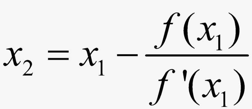 Image36 - Newton Raphson Iterative Formula, transparent png #9828742