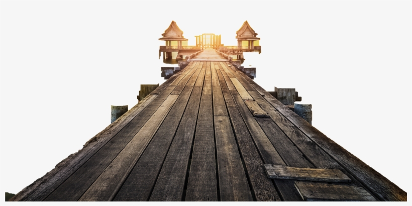 Bridge Clipart Beach - Bridge, transparent png #9828880