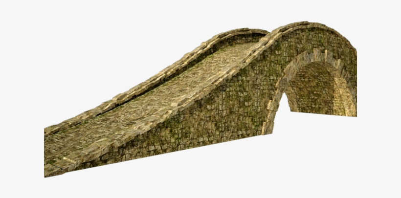 Broken Bridge Clipart Small - Old Bridge Png, transparent png #9829160