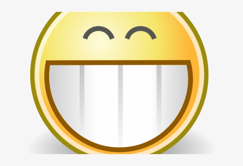Grin Clipart Small Smile - Paper M8, transparent png #9829472