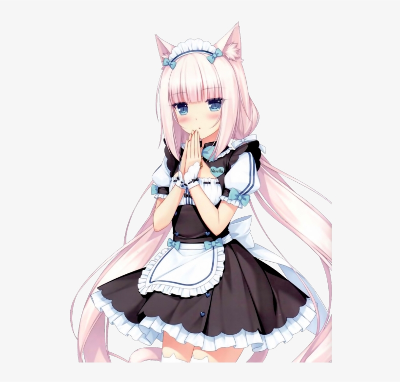 Animal Ears, Anime Neko, Kawaii Anime, Neko Neko, Manga - Vanilla Catgirl, transparent png #9829610