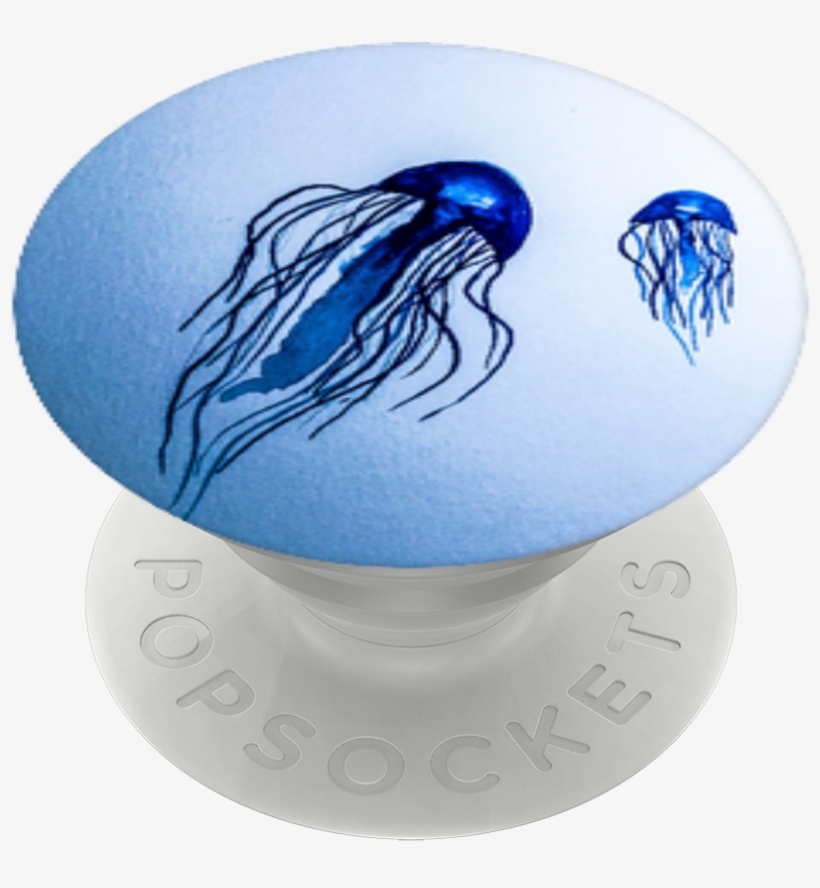 Serene Jellyfish, Popsockets - Jellyfish, transparent png #9830382