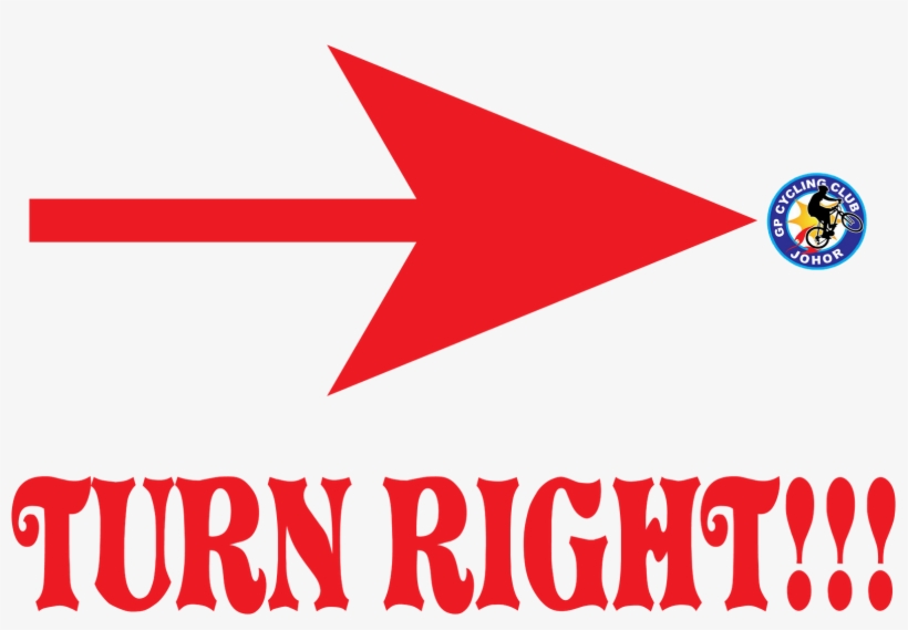 Turn Right Arrow Label - Emblem, transparent png #9831103