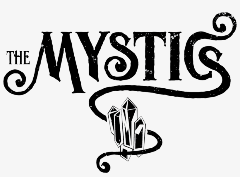 Themystics Lg Whitecrystals Wgrunge Black - Calligraphy, transparent png #9831196