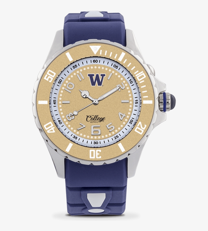 Washington Huskies Watch - Analog Watch, transparent png #9831703