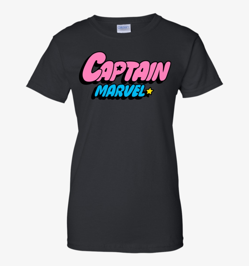 Captain Marvel - Active Shirt, transparent png #9832133