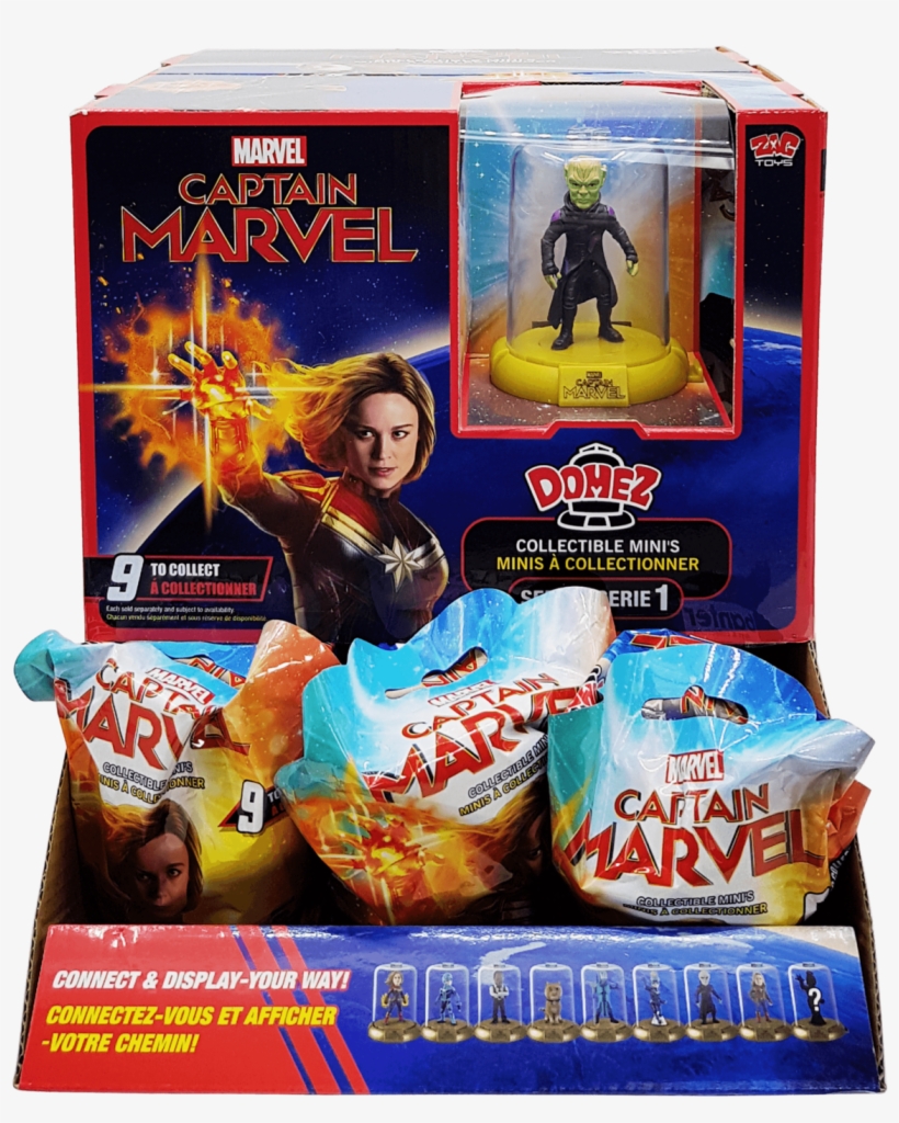 Domez Captain Marvel - Captain Marvel Domez, transparent png #9832181