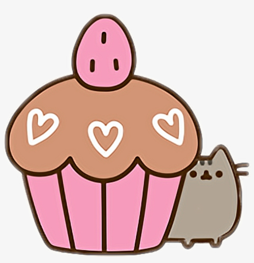 #pusheencat #pusheen #cat #cupcake - Кот Пушин День Святого Валентина, transparent png #9833059