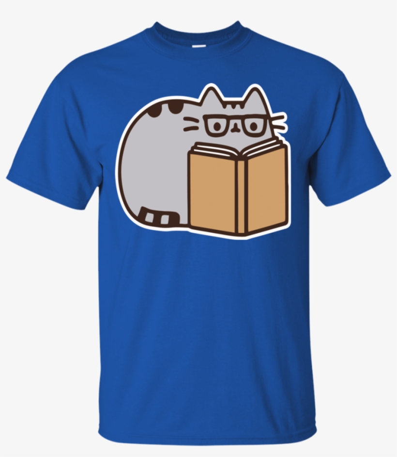 Pusheen The Cat Reading Juniors Shirt Funny Pusheen - Lion King Parody Shirt, transparent png #9833348