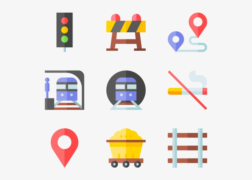 Train Station, transparent png #9833991