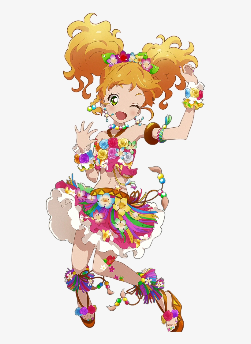 Yuzu Bluray Menu Transparent - Aikatsu Yuzu Render, transparent png #9834270