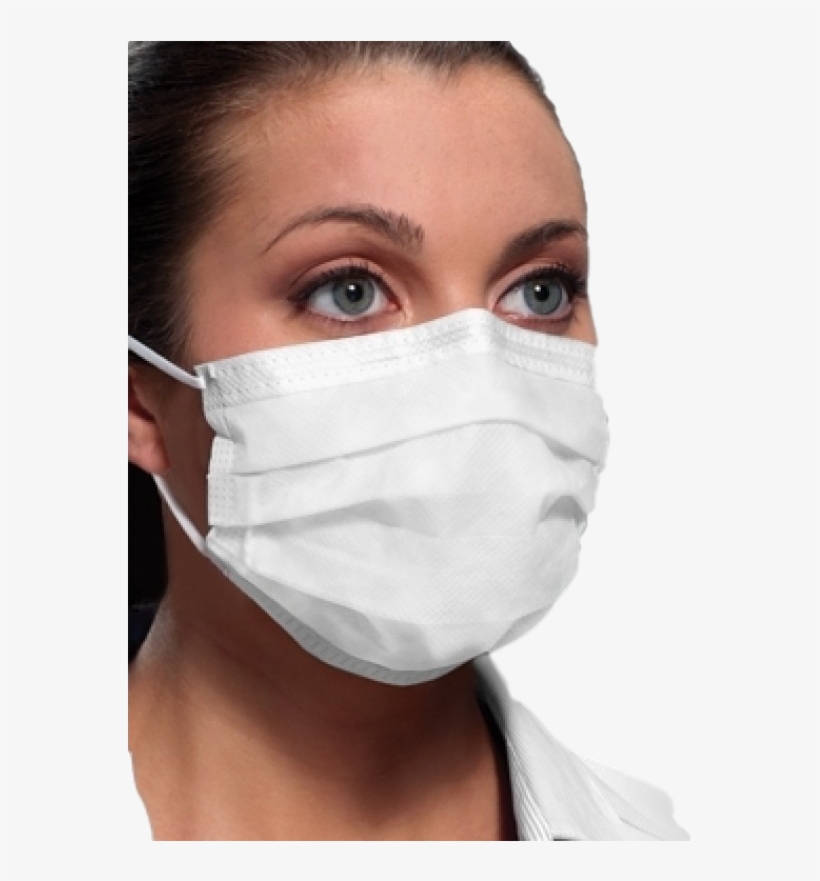 Crosstex Ultra Sensitive Face Mask - Ear Loop Mask, transparent png #9835025