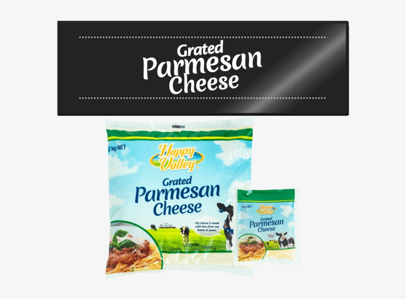 Happy Valley Dairy's Grated Parmesan Cheese - Breakfast Cereal, transparent png #9835070