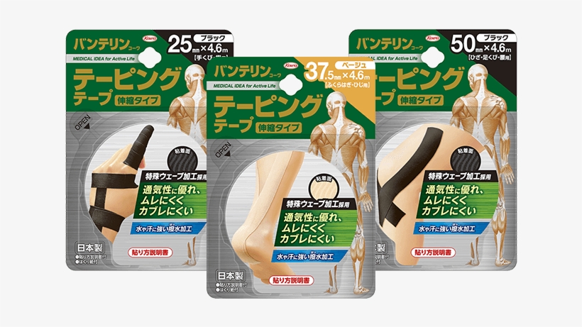 Vantelin Kowa Athletic Tape - バンテリン テーピング, transparent png #9835156