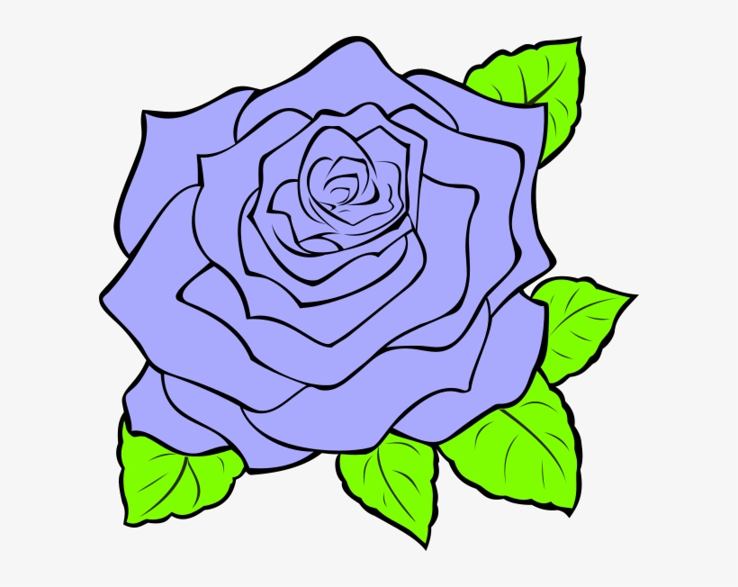 Line Drawings Of A Rose, transparent png #9835433