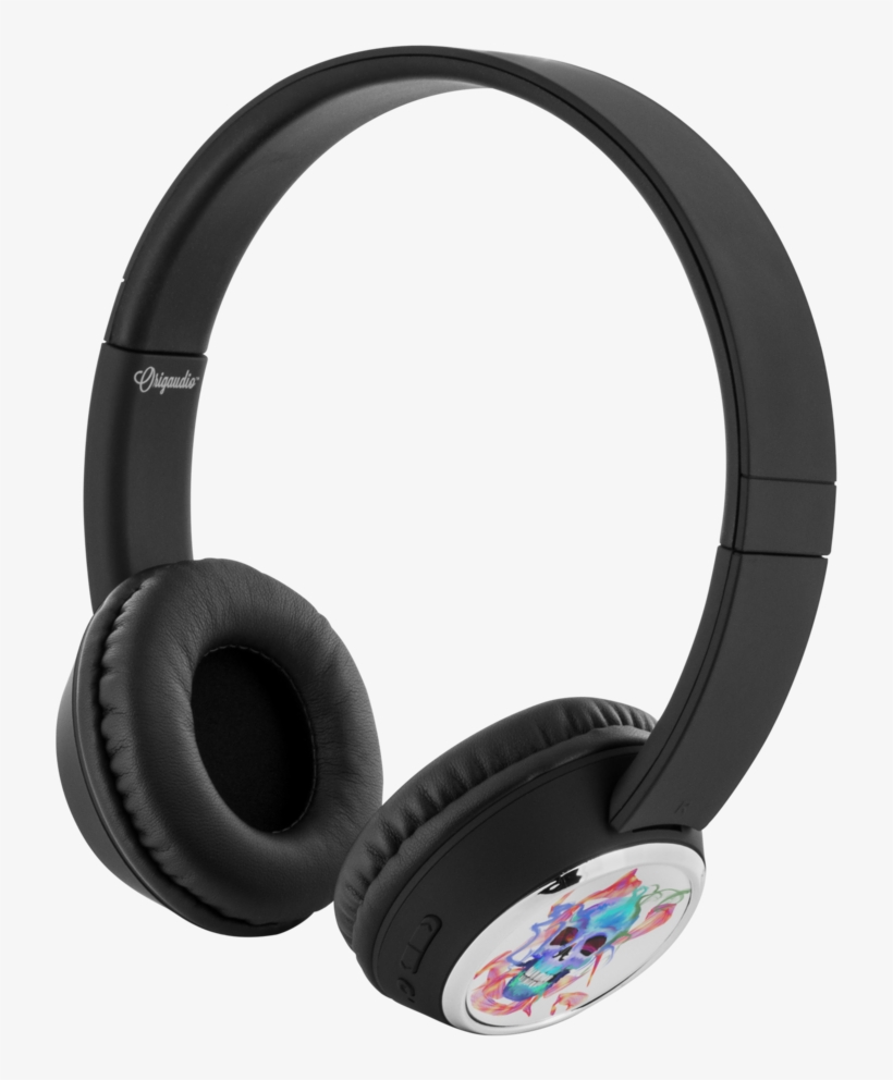 Headphones Skull - Headphones, transparent png #9836190