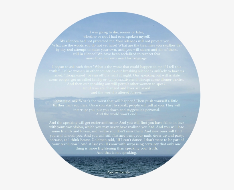 “the Transformation Of Silence Into Language And Action”, transparent png #9836684