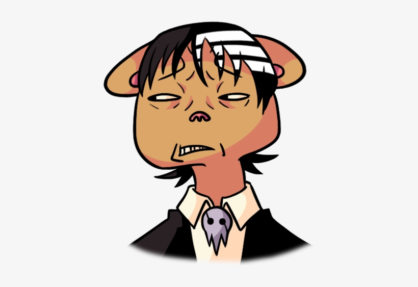 Also Burgerpants As Death The Kid - Cartoon, transparent png #9837849