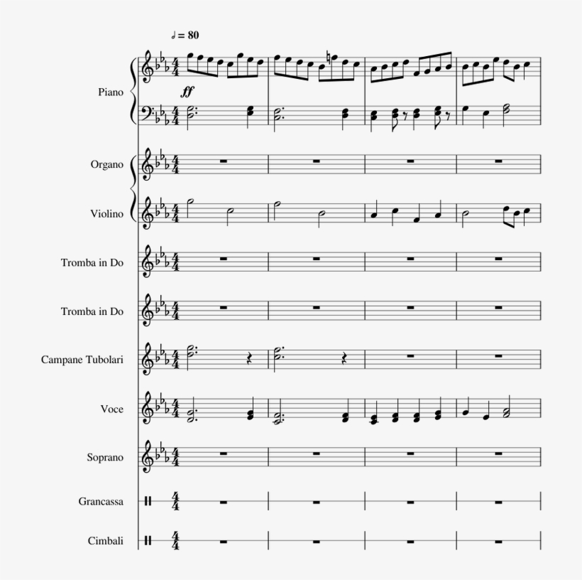 Praise The Sun Wip - Odst Another Rain Sheet Music, transparent png #9838146