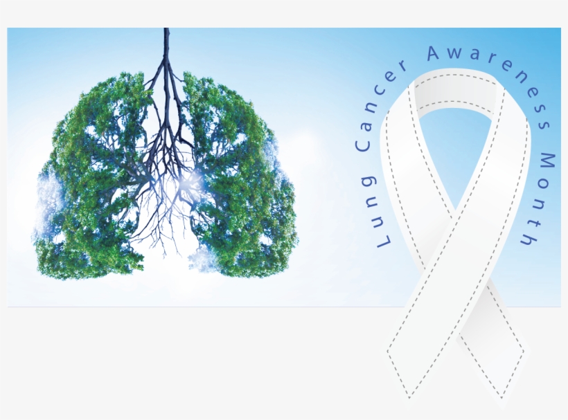 Lung Cancer Awareness Leader Healthcare - Tree Looks Like Lungs, transparent png #9839332