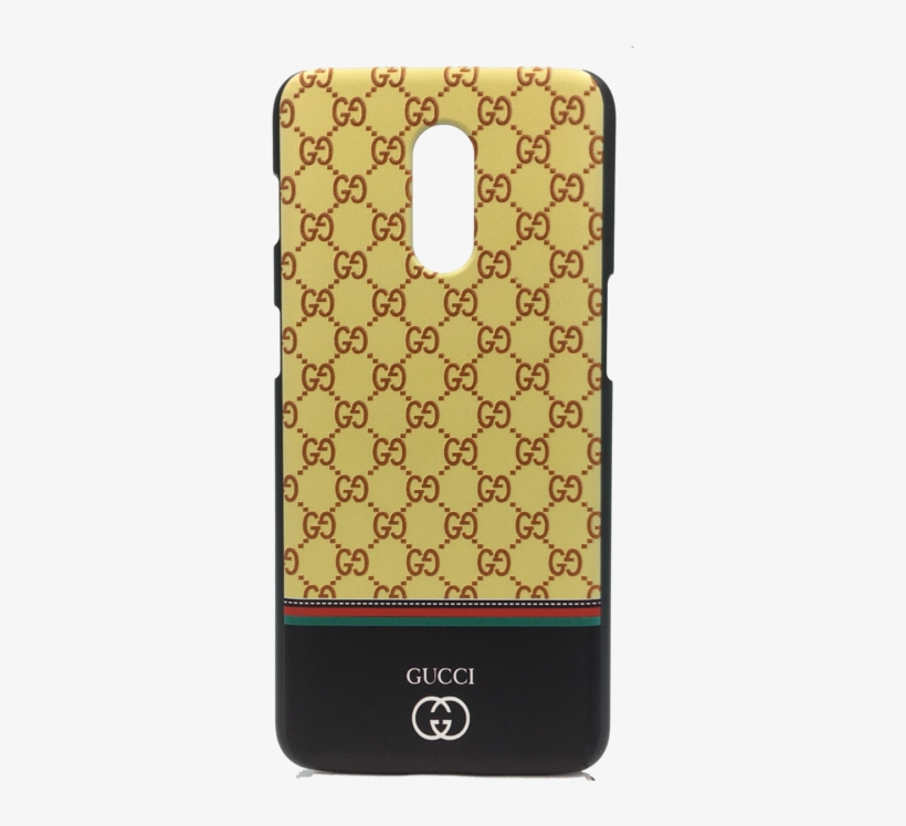 Tdg Oneplus 6t 3d Texture Printed Designer Gucci Hard, transparent png #9839333