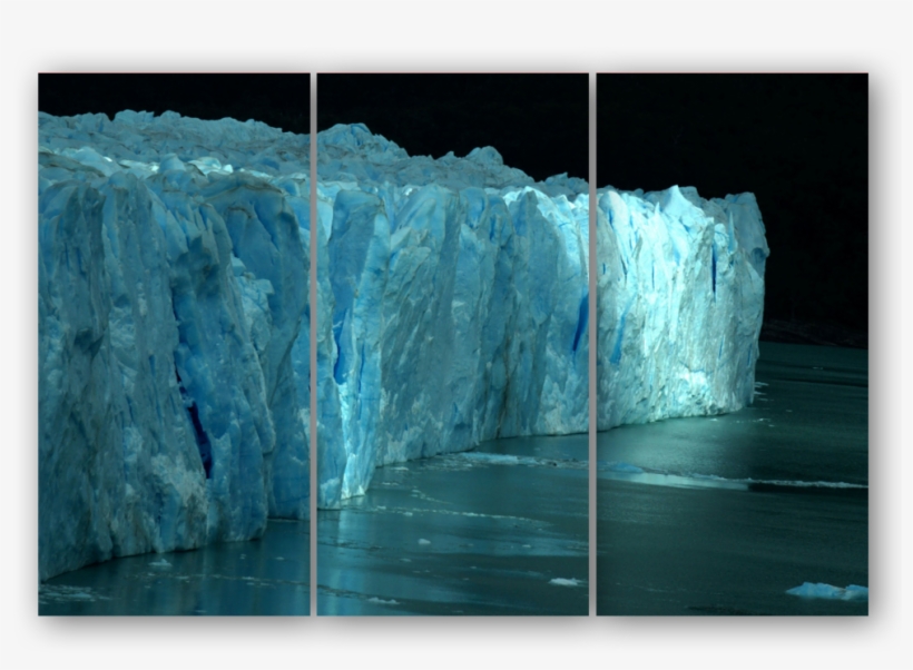 Triptych Perito Moreno - Iceberg, transparent png #9839375