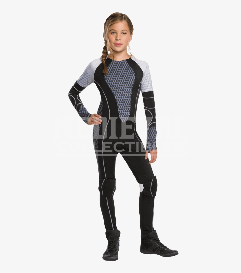 Tween Katniss Catching Fire Costume - World Book Day Costumes For Girls, transparent png #9839564