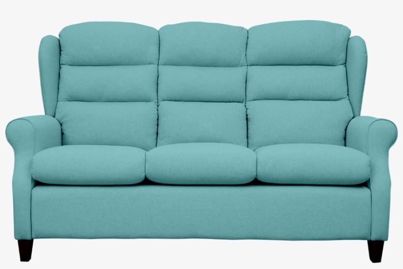 Three Seater Sofa - Studio Couch, transparent png #9839600