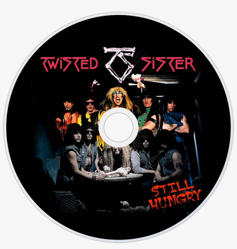 Twisted Sister Still Hungry Cd Disc Image - Twisted Sister Still Hungry, transparent png #9839851