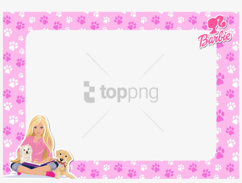Free Png Download Barbie - Barbie Borders And Frames, transparent png #9839900