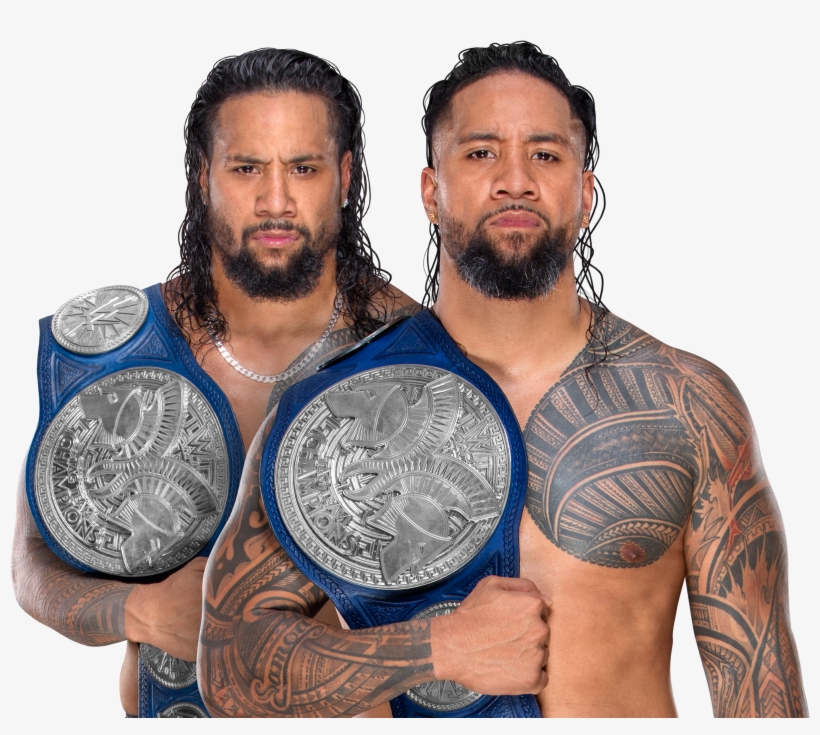 Smackdown Tag Champs The Usos Render - Usos Smackdown Tag Team Champions Png, transparent png #9840075