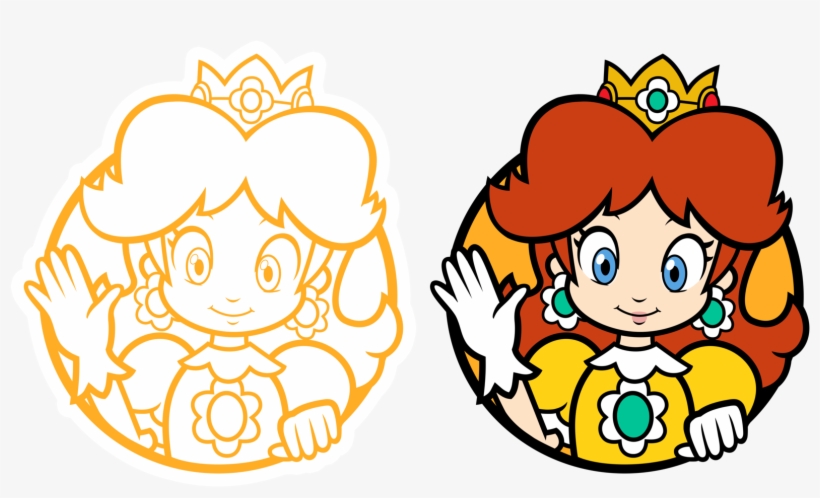 Pin By Zack Medina On - Princess Daisy Daisy Icon, transparent png #9840517