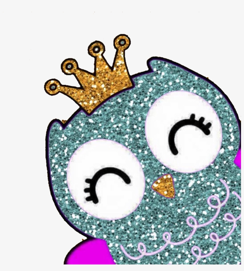 #ftedtickers #glitter #sparkle #gold #owl #animal #birds - Owl Galaxy, transparent png #9840520