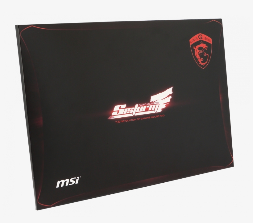 Msi Sistorm Gaming Mouse Pad - Wallet, transparent png #9840946