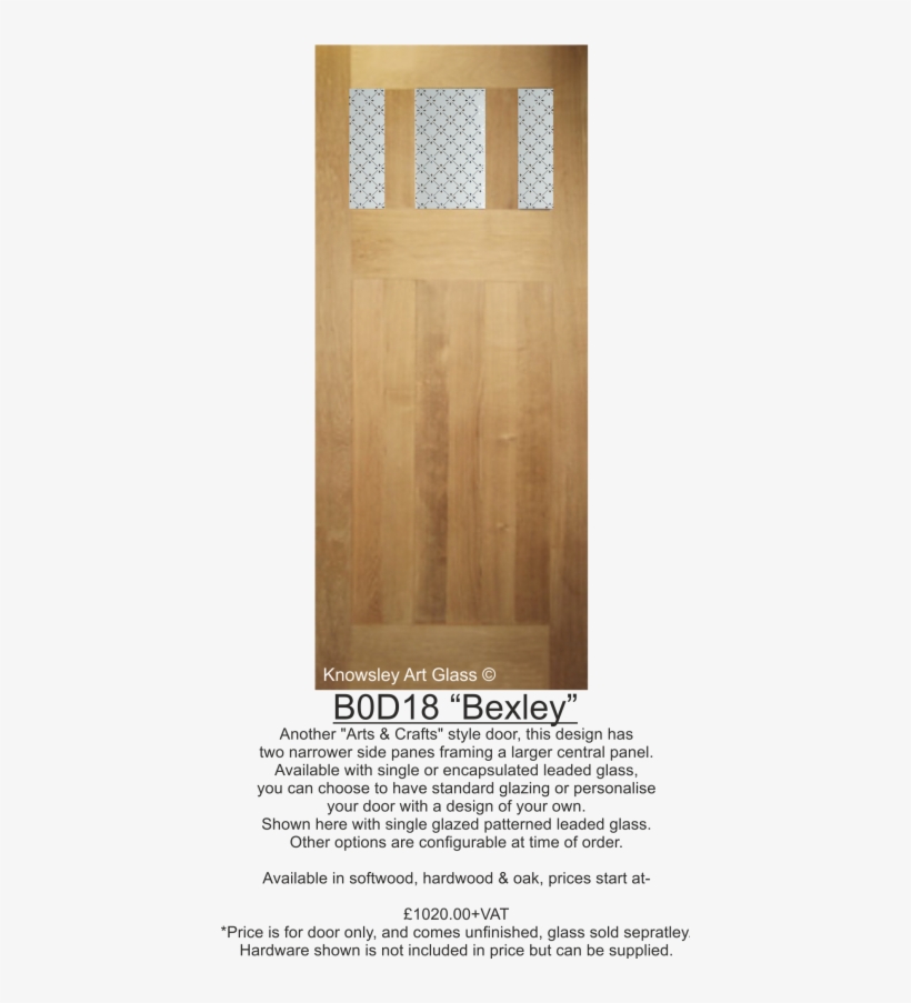 Wooden Exterior Door - Plywood, transparent png #9841179