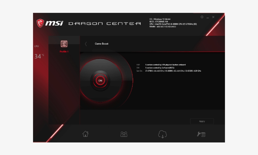 More For Performance - Msi Логотип, transparent png #9841315