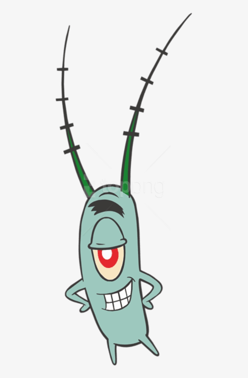 Free Png Download Sheldon -plankton Spongebob Clipart - Plankton From Spongebob, transparent png #9841508