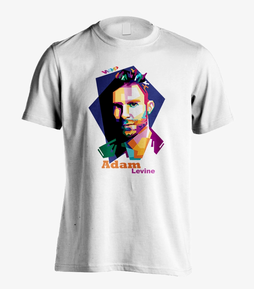 Kaos Wpap Adam Levine / Shirt Distro - Mighty Ducks Shirt, transparent png #9841865