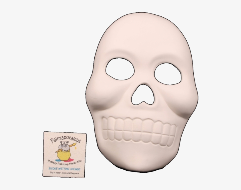 Day Of The Dead Mask Skull - Skull, transparent png #9842248